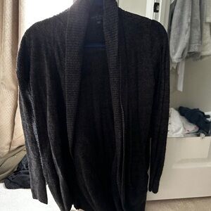 Barefoot Dreams Dark Gray Cardigan